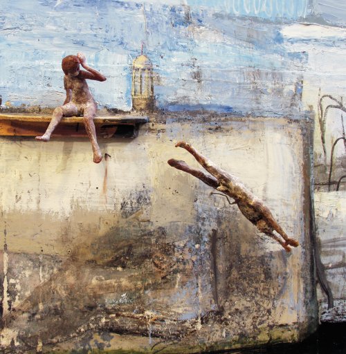 Diver: the show-off (detail)