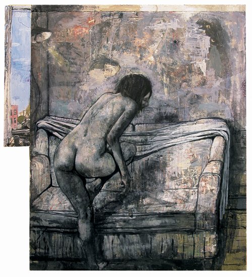 Gray Sofa 